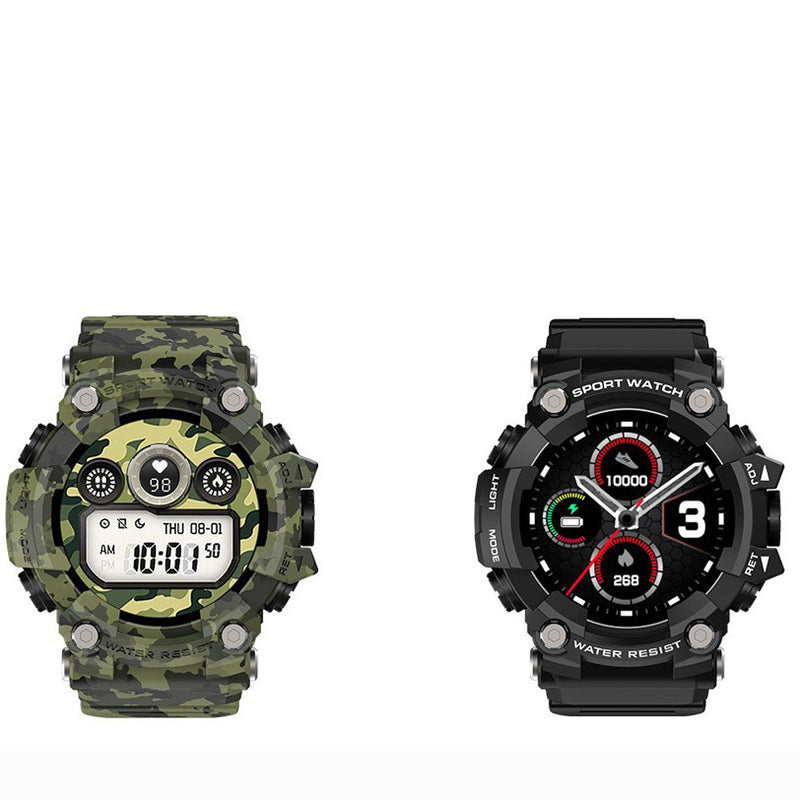 T6 Tactical Rugged Smart Watch Waterproof 1.3 