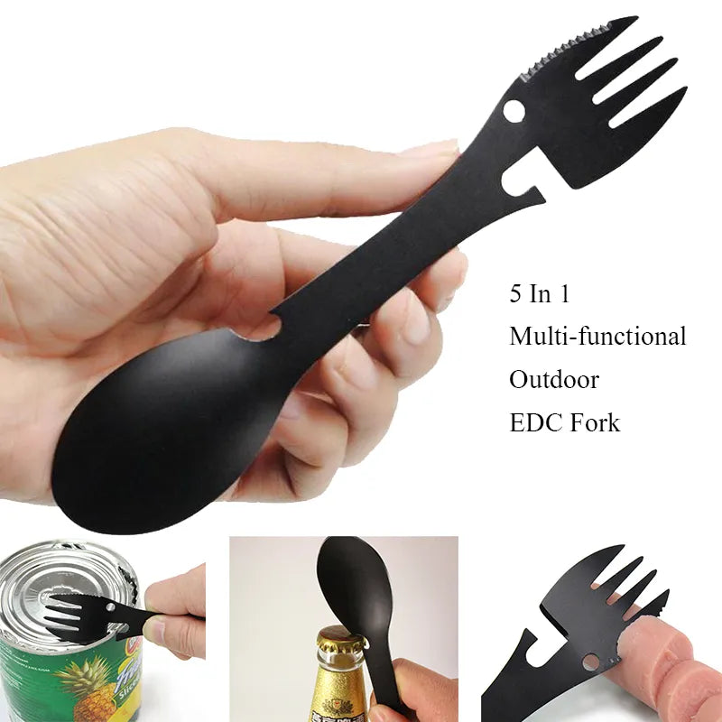 Multi-functional EDC Fork