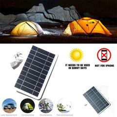 Portable USB Solar Panel Power Bank