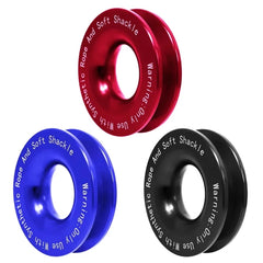 Winch Snatch Block Pulley Towing Rings Soft Shackle Snatchs Recovery Rings