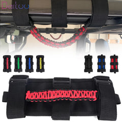 Car Roof Handle Rope Grab Handles Grip Handle For Jeep Wrangler CJ YJ TJ JK JL Doors Roof Roll Bar Grab Handle BAG106