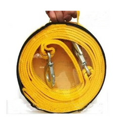 5 Ton 4 Meter Tow Rope For Truck Snatch Strap Off-road Towing Ropes Trailer Winch Cable Belt Car Traction 1pc