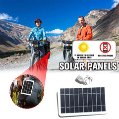 Portable USB Solar Panel Power Bank