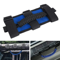 Car Roof Handle Rope Grab Handles Grip Handle For Jeep Wrangler CJ YJ TJ JK JL Doors Roof Roll Bar Grab Handle BAG106