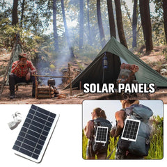 Portable USB Solar Panel Power Bank