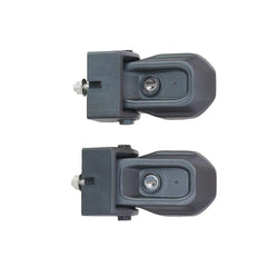 1 Pair Hood Locking Catch Latch Kit with 2 Keys For Jeep Wrangler JL Gladiator JT 2018-2023 Auto Exterior Accessories