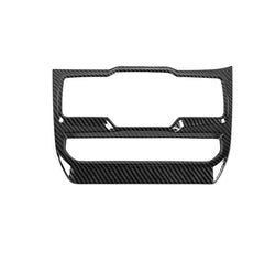 Carbon Fiber Window Control Panel Trim Cover Interior Decoration Accessories for Jeep Wrangler JL JLU  2018-2023 Gladiator JT