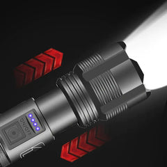 Tactical USB Charging Led Flashlight